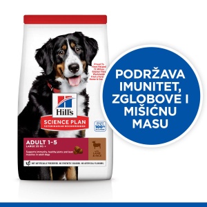 Hrana za Pse Hill's Science Plan Adult Large Breed s Jagnjetinom i Pirinčem 14kg - Img 3
