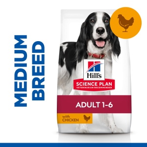 Hrana za Pse Hill's Science Plan Adult Medium s Piletinom 2,5 kg