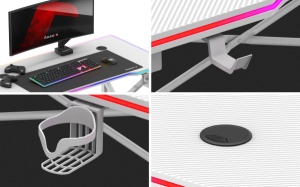 Huzaro Gaming sto Hero 1.7 RGB White - Img 4