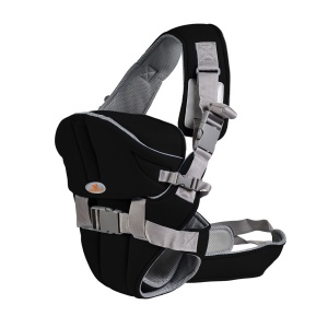 Kengur nosiljka za bebe "Carry Go 2" do 12 kg, Crna