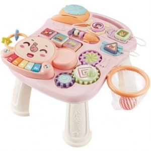 Kikka Boo Guralica za bebe PLAY & GROW 2u1 Pink - Img 2