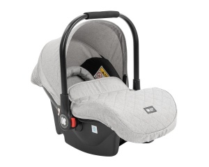 KikkaBoo Autosedište nosiljka za bebe 0-13kg GIANNI Grey - Img 2