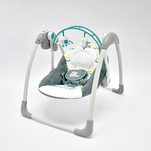 Kikkaboo Ljuljaška za bebe CHILLO sa adapterom do 11 kg MINT - Img 4