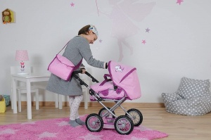 Knorr kolica za lutke Ruby Jednorog pink - Img 2
