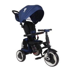 QPlay Tricikl Rito + Blue
