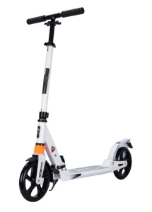 Trotinet sklapajući do 100kg, beli - Img 4