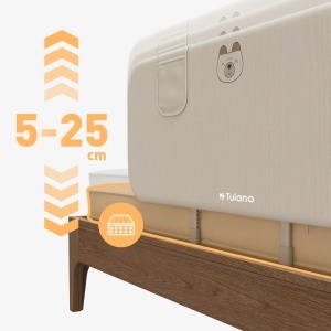 Podešavanje visine ogradice Tulano Cover 50 Beige za dušeke debljine od 5 do 25 cm