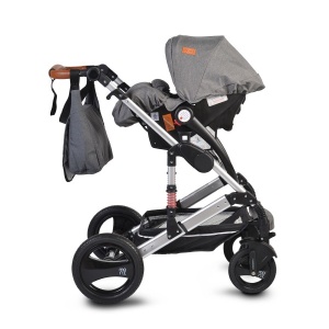 Auto-sedište, nosilljka za bebe "Moni" Tamno Sivo 0-13kg