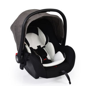 Auto-sedište, nosilljka za bebe sa adapterom "Luxor" Siva 0-13 kg - Img 3