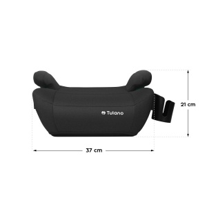 Auto sedište za decu sa isofix-om 125-150cm Tulano Cabby 35 Black - Img 3