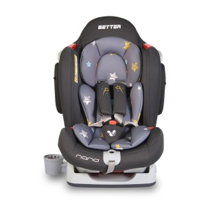 Autosedište za decu "Better" Stars Sivi 0-25kg - Img 4