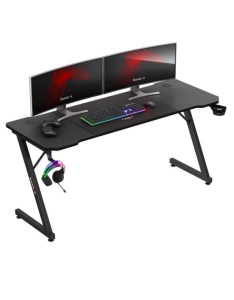 Gejmerski sto 160x60cm Huzaro Hero 4.8 Black