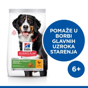 Hills Science Plan Adult 6+ Hrana za pse sa piletinom i pirinčem14kg - Img 3
