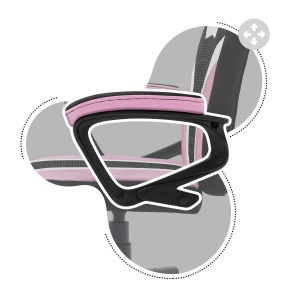 Huzaro Dečija Gaming stolica Ranger 1.0 Pink Mesh - Img 2