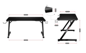 Huzaro Hero Gaming sto 2.5 Black - Img 4