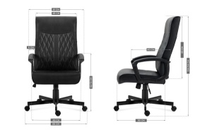 Kancelarijska stolica Mark Adler Boss 3.2 Black