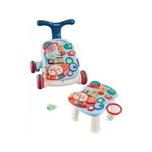 Kikka Boo Guralica za bebe PLAY & GROW 2u1 Plava - Img 2
