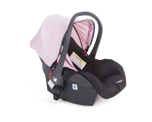 KikkaBoo Autosedište nosiljka za bebe 0-13kg DARLING Pink