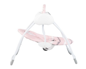 KikkaBoo Ljuljaška za bebe FELICE RABBIT Pink - Img 2