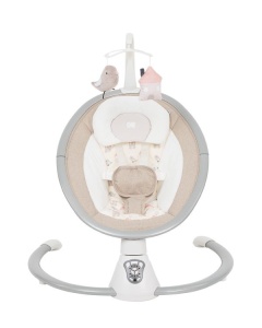 KikkaBoo Ljuljaška za bebe TWIDDLE Bež