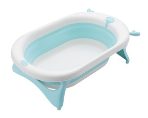 KikkaBoo Sklopiva kadica za bebe FOLDY Mint - Img 3