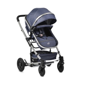 Kolica za bebe Gigi denim sa mehanizmom za ljuljanje - Img 3