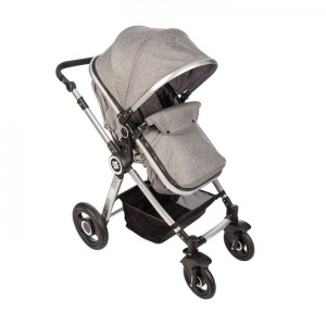 Kolica za bebe "X-cross" 2 in 1 Tamno-Siva, set sa autosedištem - Img 4