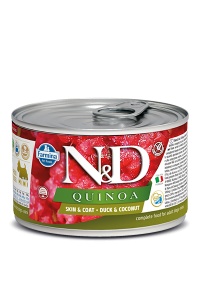 N&D Vlažna hrana konzerva Dog Quinoa Mini Duck&Coconut 140g - Img 2