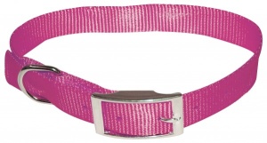 Ogrlica najlon 19*450 roze