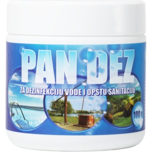 PAN DEZ - Hlorni preparat u granulama za dezinfekciju vode i površina 100g