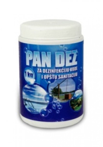 PAN DEZ - Hlorni preparat za dezinfekciju vode i površina 1 kg