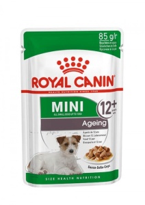 ROYAL CANIN Vlažna hrana u kesici za starije pse malih rasa Mini Ageing 12x85gr - Img 2