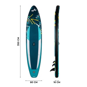 SUP daska Athler Zander 350 Green sa sedištem i veslom do 180kg - Img 2
