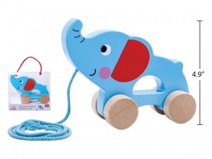 Tooky toy Drvena igračka Slon NOVO - Img 2