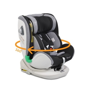 Autosedište za decu General sivo, sa isofix-om 0-36kg
