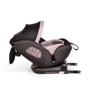 Autosedište za decu "Pilot" Sivi, sa isofix-om 0-36kg - Img 4