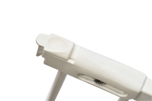 BabyDan FlexiFit sigurnosna ogradica za vrata i stepenice 67–105.5 cm – metalna, zidna montaža, bela - Img 8