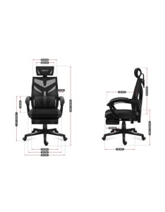 Gejmerska stolica Huzaro Combat 5.0 Black - Img 3