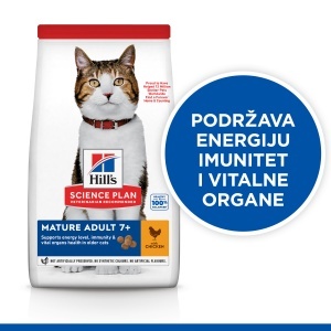 Hrana za Mačke sa piletinom 1,5kg, Hill's Science Plan Mačka Mature Adult 7+ - Img 3