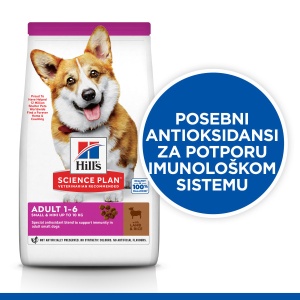Hrana za Pse Hill's Science Plan Small & Mini Adults Jagnjetinom i Pirinčem 6 kg - Img 3