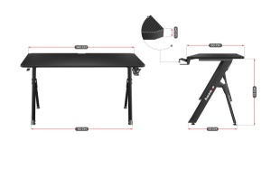 Huzaro Gaming sto Hero 2.8 Black - Img 2