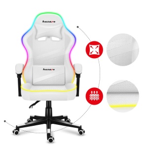 Huzaro Gaming stolica Force 4.4 RGB White - Img 3