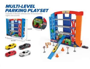 Igračka Parking set sa svetlosnim efektima