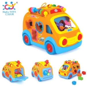 Igračka za decu "Happy Bus" sa muzičkim i svetlosnim efektima - Img 4