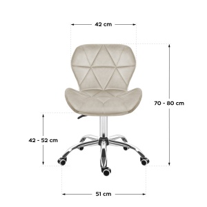 Kancelarijska stolica Mark Adler Future 3.0 Beige - Img 3