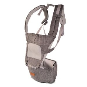 Kengur nosiljka za bebe "I Carry" do 15 kg, Tamno-Siva