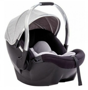 KikkaBoo Autosedište nosiljka za bebe 0-13kg ALLURE Grey