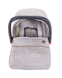 KikkaBoo Autosedište nosiljka za bebe 0-13kg MAUI Baige - Img 2