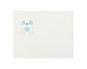 KikkaBoo ćebence za bebe sa 3D vezom 75x100 PUPPY - Img 3