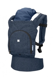KikkaBoo Kengur nosiljka za bebe Hoody Plava do 15 kg